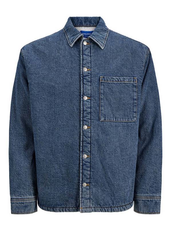 JACK & JONES JUNIOR James Denim Teddy Overshirt Long Sleeve 16 years